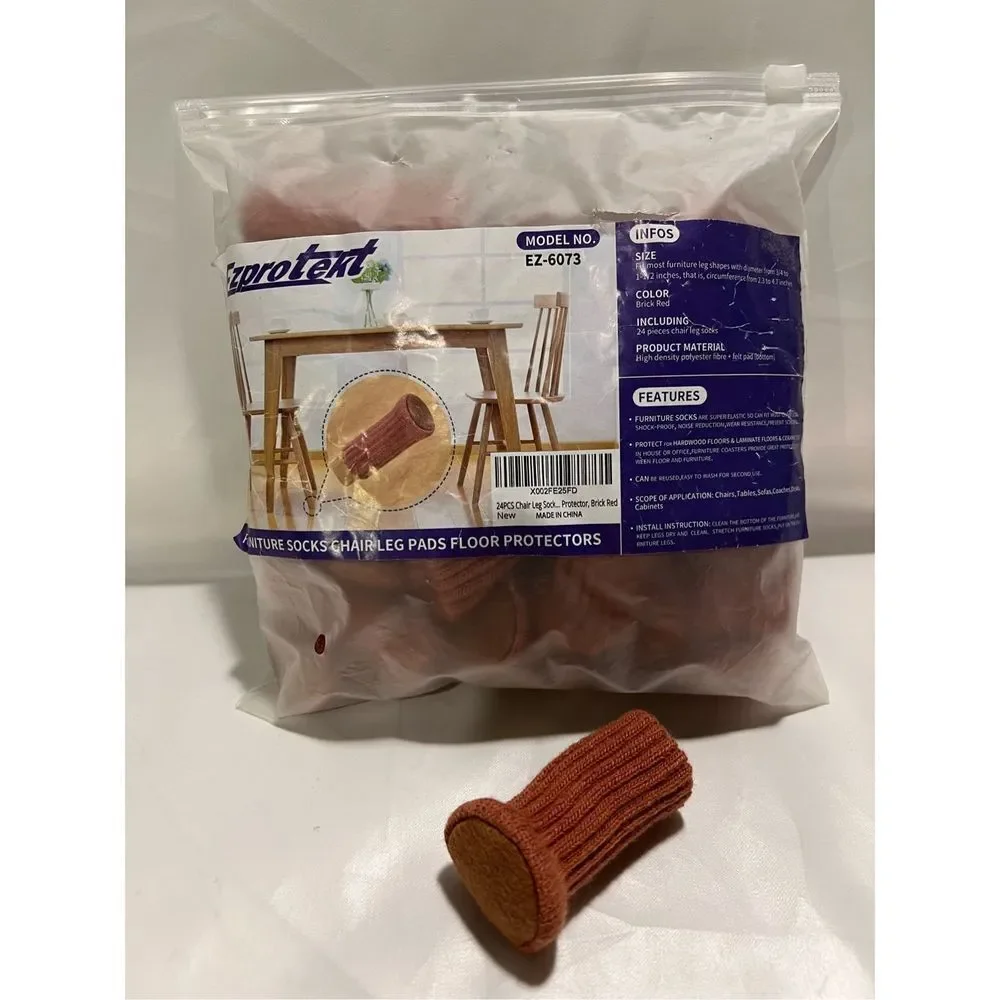 Furniture Socks for Table and Chairs 24 in a Bag